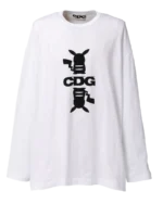Cdg X Pokemon Oversized Long Sleeved T-shirt