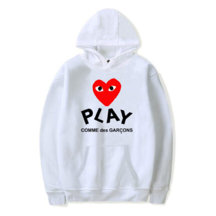 New Comme Des Garcons Play Hoodie