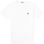 Comme Des Garcons Play Little Red Heart on Tee