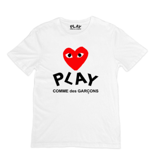 Play Comme Des Garcons Black Tshirt