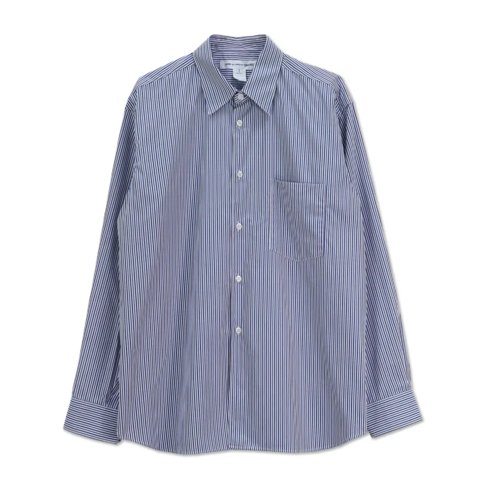 SHIRT FOREVER YARN DYED WIDE COTTON SHIRT STRIPE